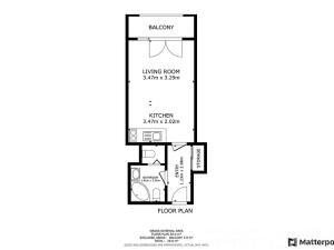 Pronájem bytu 1+kk, Praha - Vršovice, Petrohradská, 30 m2