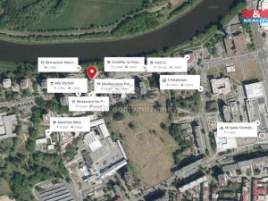 Pronájem bytu 1+kk, Pardubice - Zelené Předměstí, nábřeží Závodu míru, 32 m2