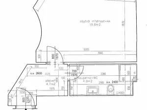 Prodej bytu 1+kk, Praha - Vysočany, Jandova, 29 m2
