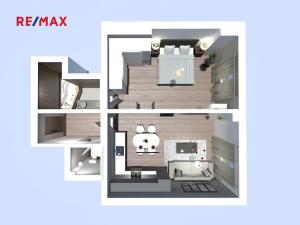 Prodej bytu 2+kk, Praha - Michle, Nuselská, 49 m2