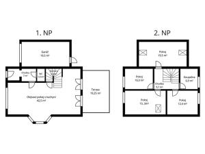 Prodej rodinného domu, Praha - Ďáblice, Županovická, 128 m2
