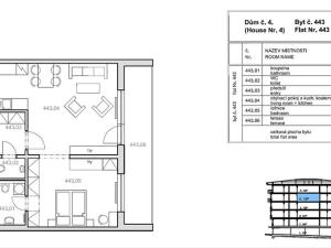 Prodej bytu 2+kk, Praha - Vysočany, Jana Přibíka, 58 m2