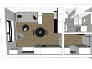 Pronájem bytu 1+kk, Praha, Milánská, 35 m2