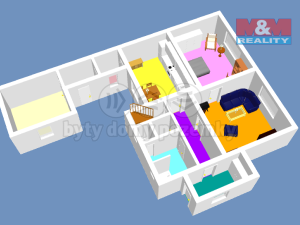 Prodej rodinného domu, Červené Pečky, Husova, 90 m2