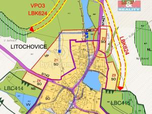 Prodej pozemku pro bydlení, Litochovice, 1200 m2