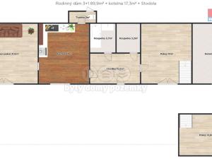 Prodej rodinného domu, Dymokury - Svídnice, 89 m2