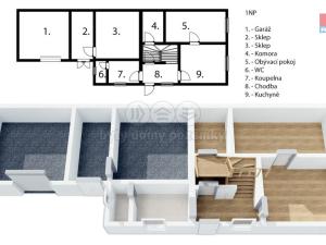 Prodej rodinného domu, Dobkovice, 120 m2