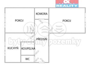 Prodej bytu 2+1, Ostrava - Hrabůvka, Mjr. Nováka, 55 m2