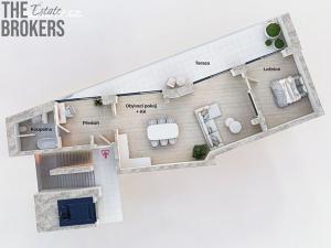 Prodej bytu 2+kk, Praha - Suchdol, U hotelu, 99 m2