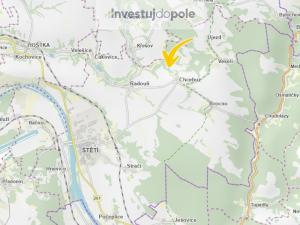 Prodej pole, Štětí - Chcebuz, 1435 m2