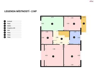 Prodej rodinného domu, Březí, Mládežnická, 163 m2