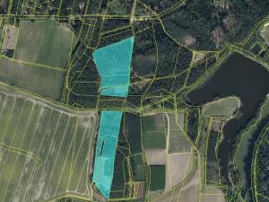 Prodej podílu pozemku, Veliny, 16991 m2