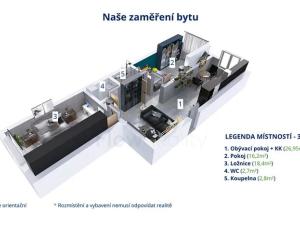 Prodej bytu 2+kk, Praha - Žižkov, Biskupcova, 72 m2