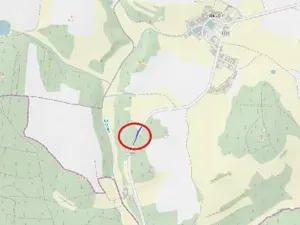 Prodej lesa, Častrov, 438 m2