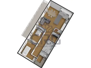 Prodej bytu 3+kk, Pohořelice, Znojemská, 115 m2