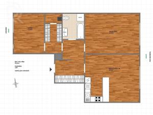 Pronájem bytu 3+kk, Praha - Nové Město, Podskalská, 93 m2