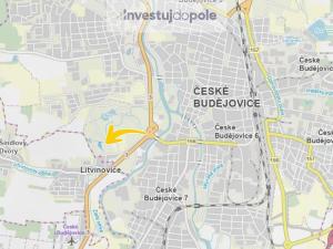 Prodej pozemku, České Budějovice - České Budějovice 2, Litvínovická, 3156 m2