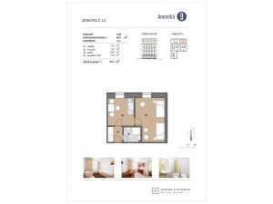 Pronájem bytu 1+1, Brno, Anenská, 28 m2