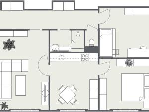 Pronájem bytu 3+1, Most, Jaroslava Vrchlického, 69 m2