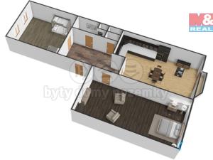 Prodej bytu 3+kk, Želetava, Sadová, 78 m2