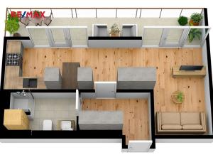 Prodej bytu 1+kk, Praha - Libeň, náměstí Dr. Václava Holého, 29 m2
