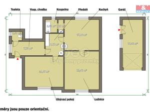 Pronájem rodinného domu, Dobřany, Žižkova, 72 m2