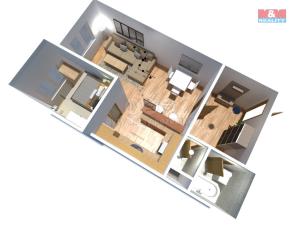 Prodej bytu 2+kk, Milovice - Mladá, Topolová, 46 m2