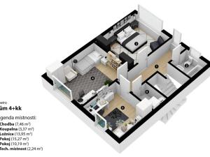 Prodej rodinného domu, Praha - Háje, Exnárova, 146 m2