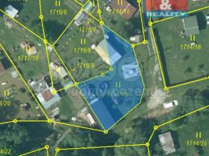 Prodej zahrady, Kaplice, 620 m2