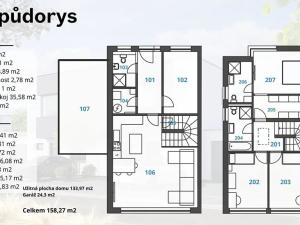 Prodej rodinného domu, Chýně, 154 m2