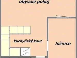 Prodej bytu 2+kk, Praha - Libeň, Nad Okrouhlíkem, 51 m2