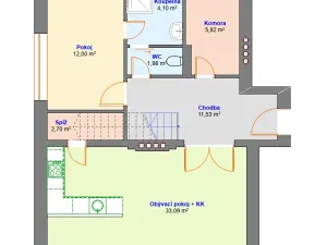 Prodej bytu 6+kk a větší, Praha, Na Farkáně III, 152 m2