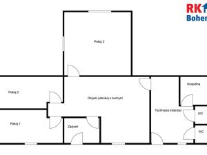 Prodej rodinného domu, Mrzky, 86 m2