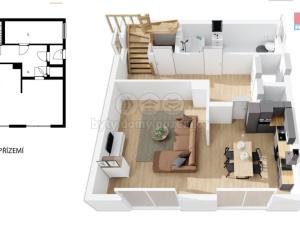 Prodej rodinného domu, Čelákovice - Záluží, K. Brabce, 104 m2