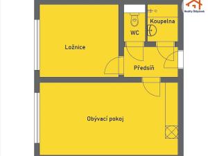 Prodej bytu 2+kk, České Budějovice, Papírenská, 38 m2