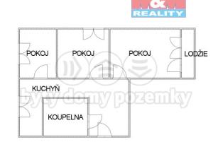 Prodej bytu 3+1, Karviná - Ráj, Haškova, 56 m2