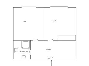 Pronájem bytu 1+1, Praha - Břevnov, Nad Závěrkou, 38 m2