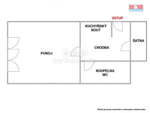 Pronájem bytu 1+kk, Brno - Královo Pole, Herčíkova, 29 m2