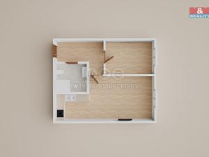 Prodej bytu 2+kk, Teplice - Trnovany, Trnovanská, 43 m2