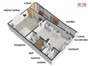 Prodej rodinného domu, Koryčany, Lhotka, 65 m2