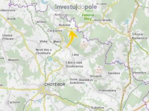 Prodej louky, Rušinov - Vratkov, 605 m2