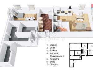 Prodej chalupy, Horní Brusnice, 73 m2