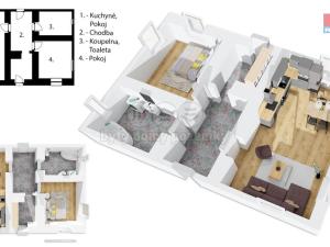 Prodej rodinného domu, Strašín, Lazny, 200 m2