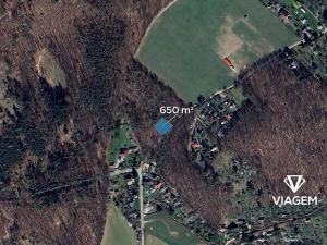 Prodej lesa, Vráž, 650 m2