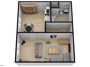 Prodej bytu 1+1, Bílina, Sídliště Za Chlumem, 36 m2