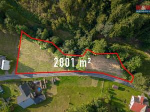 Prodej pozemku pro bydlení, Červená Voda - Moravský Karlov, 2801 m2