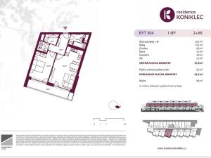 Prodej bytu 2+kk, Brno, Rybnická, 63 m2
