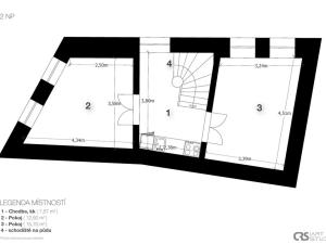 Prodej rodinného domu, Praha - Vršovice, Na stráni, 72 m2
