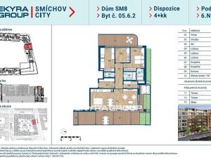 Prodej bytu 4+kk, Praha, Šiklové, 111 m2