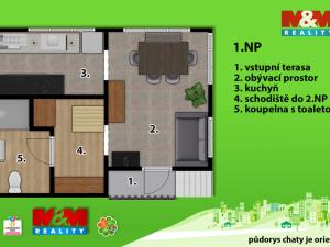 Prodej chaty, Holice - Podlesí, 55 m2